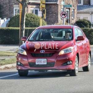5RBG60 MA License Plate