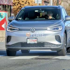 EV796M MA License Plate