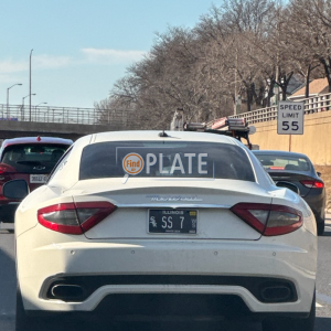 SS7WS IL License Plate