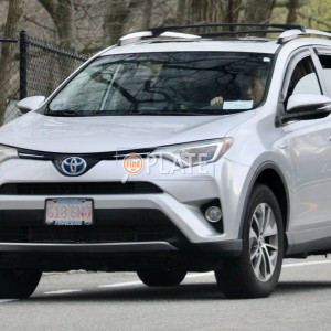 618GN0 MA License Plate