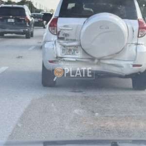 BY03PU FL License Plate