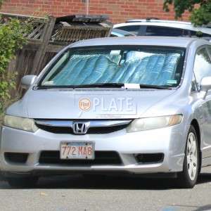 772MA8 MA License Plate
