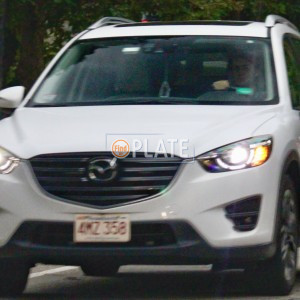 4MZ358 MA License Plate