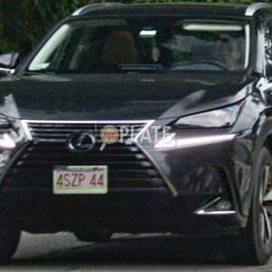 4SZP44 MA License Plate