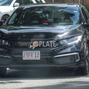 2TFR12 MA License Plate