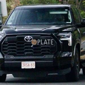 3RSA83 MA License Plate