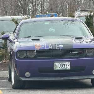 LUCFER ME License Plate