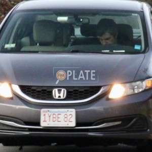 1YBE82 MA License Plate