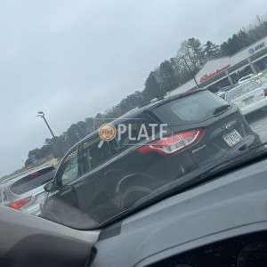 TFN7408 GA License Plate