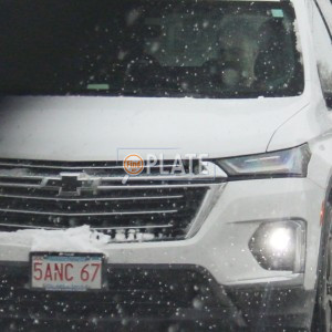 5ANC67 MA License Plate