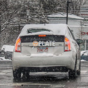 2SNC23 MA License Plate