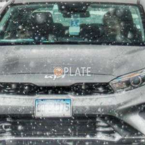 BD54375 CT License Plate