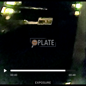 RUN CA License Plate