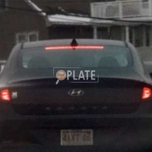 4axt46 MA License Plate