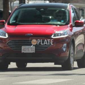 4dye51 MA License Plate