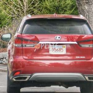 95685 MA License Plate