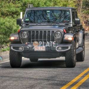 3SL236 MA License Plate