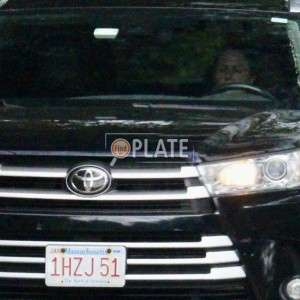 1HZJ51 MA License Plate