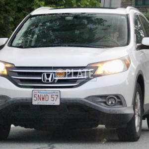 5NWD57 MA License Plate