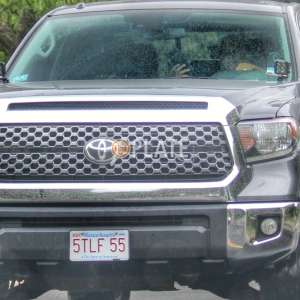 5TLF55 MA License Plate