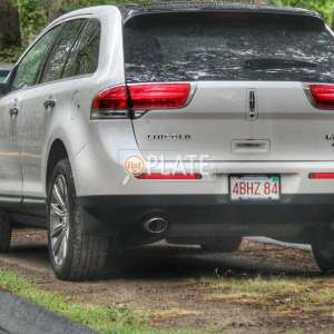 4BHZ84 MA License Plate