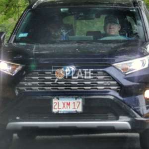 2LXM17 MA License Plate