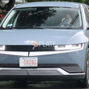 EV8281 MA License Plate
