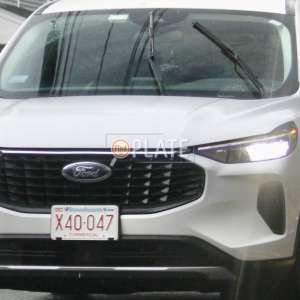 X40047 MA License Plate