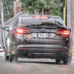 3WXA44 MA License Plate