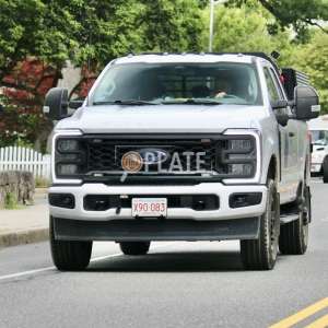X90083 MA License Plate