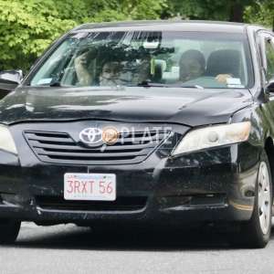 3RXT56 MA License Plate