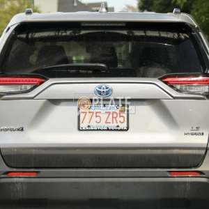 775ZR5 MA License Plate