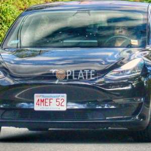 4MEF52 MA License Plate