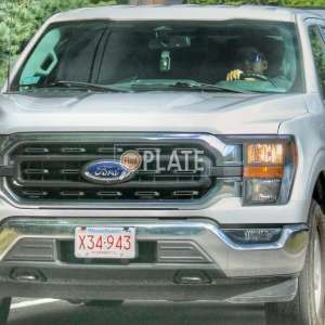 X34943 MA License Plate
