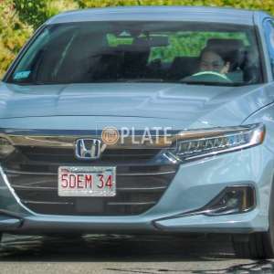 5DEM34 MA License Plate
