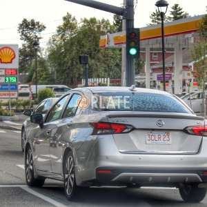 3CLR23 MA License Plate