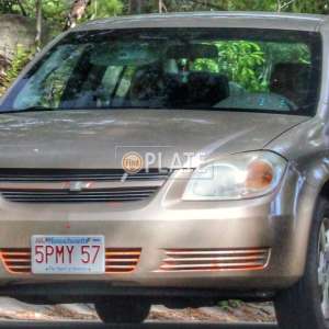 5PMY57 MA License Plate