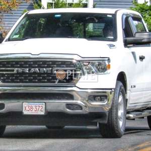 X38372 MA License Plate