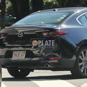 5NJE67 MA License Plate