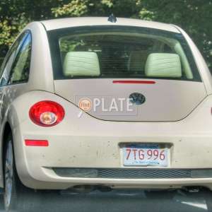 7TG996 MA License Plate