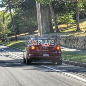 61YC78 MA License Plate