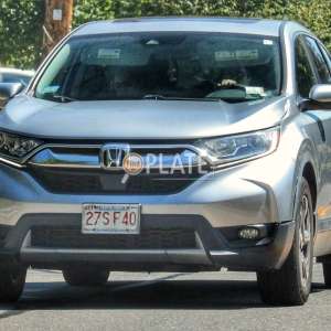 27SF40 MA License Plate