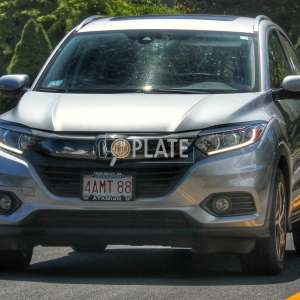 4AMT88 MA License Plate