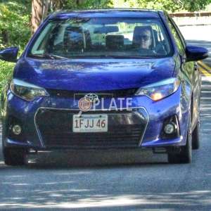 1FJJ46 MA License Plate