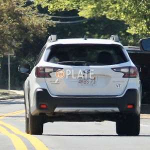 4KBS73 MA License Plate