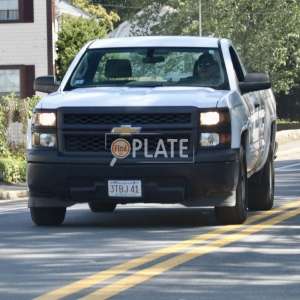 3TBJ41 MA License Plate