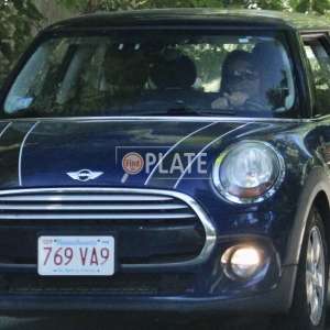 769VA9 MA License Plate