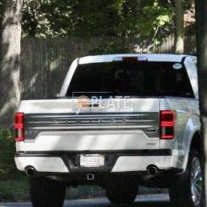LG698 MA License Plate