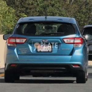 8MF726 MA License Plate