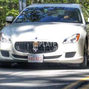 6XD823 MA License Plate